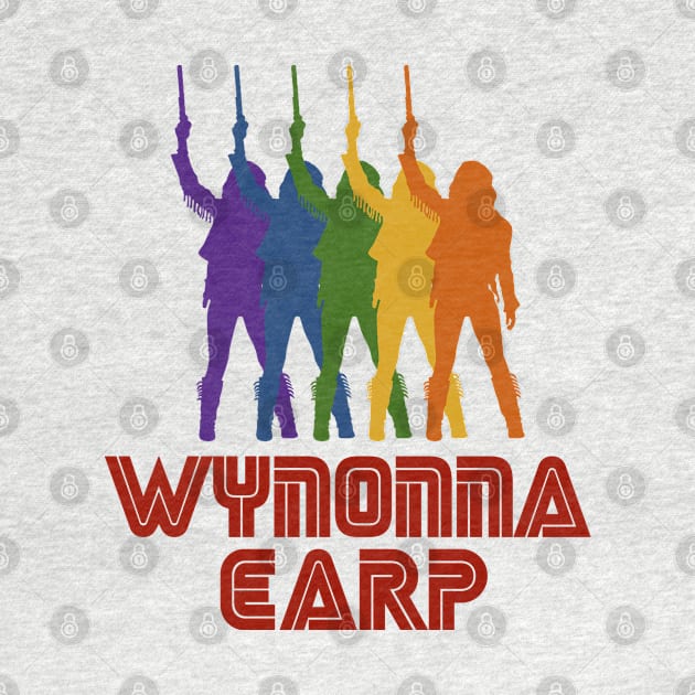 Pride Wynonna Earp Silhouettes by VikingElf